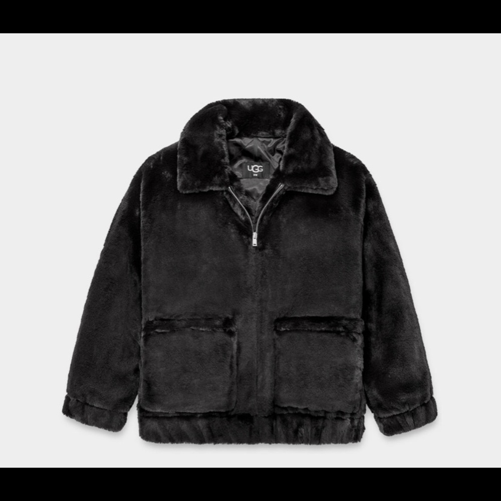 UGG KIANNA FAUX FUR JACKET - Picture 5 of 6